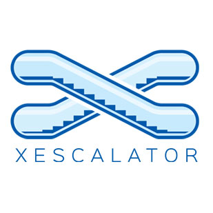 طراحی لوگو تلفیقی و ترکیبی Xescalator انگلستان توسط استودیو طراحی امپک