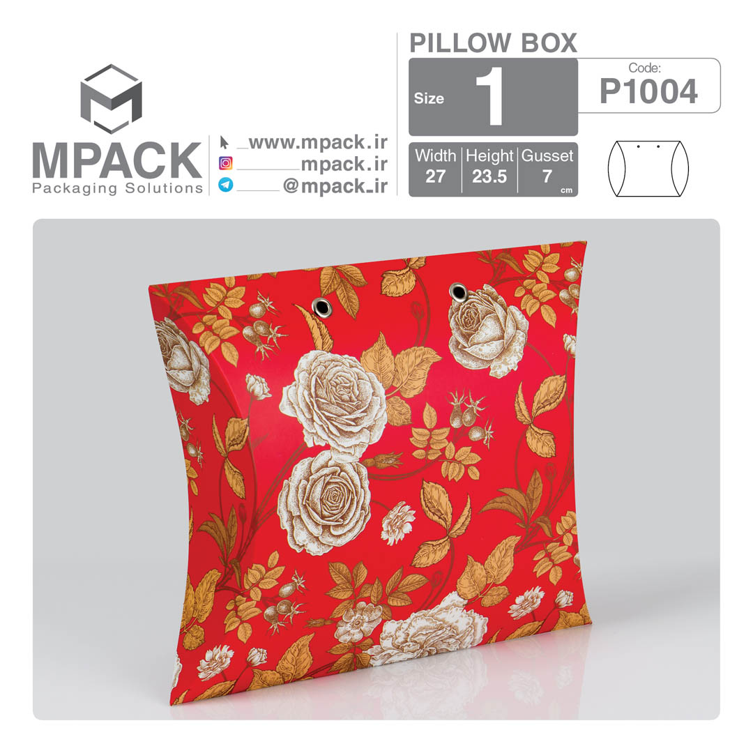 ساک دستی بالشتی - بگ هدیه بالشتی سایز یک امپک Mpack 1004