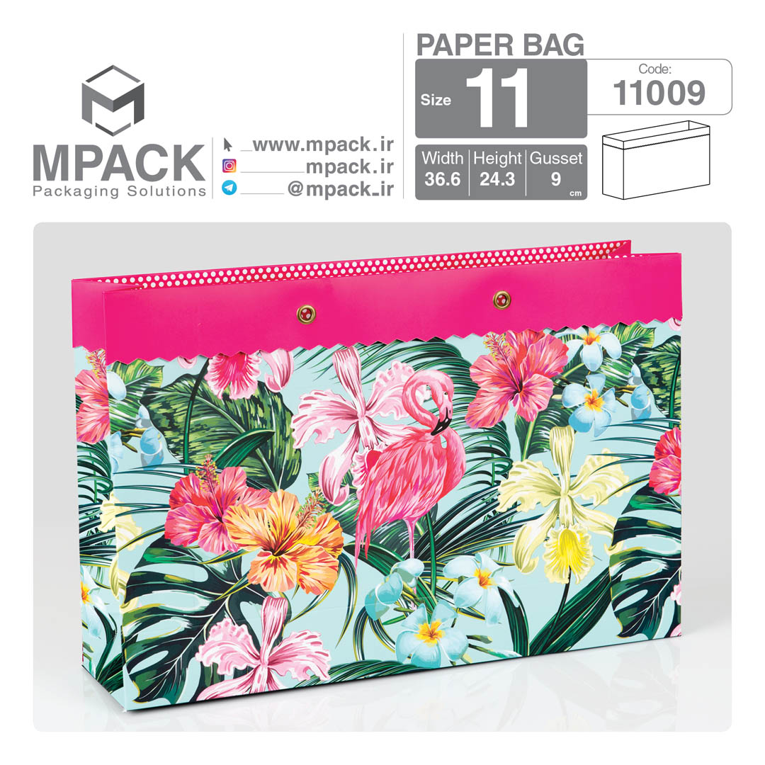 ساک دستی - بگ هدیه - امپک Mpack سایز 11 - 11009