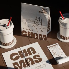 chamas coffee نمونه بسته بندی قهوه صادراتی