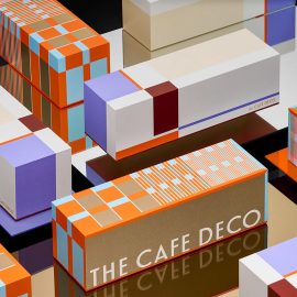 the cofe deco طراحی بسته بندی مینیمال برای قهوه