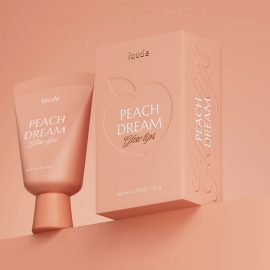 طراحی بسته بندی Lip balm - برند Peach Dream - لوازم آرایشی و بهداشتی