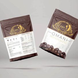 طراحی بسته بندی خرما عمان