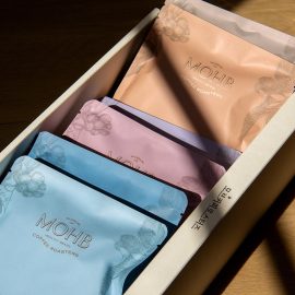 طراحی بسته بندی ساشه قهوه MOHB