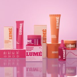 طراحی بسته بندی لوازم آرایشی و بهداشتی Lumé Skincare