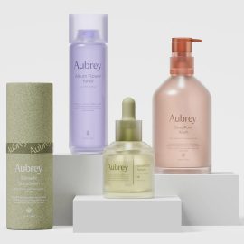 طراحی بسته بندی محصولات مراقبت از پوست Aubery