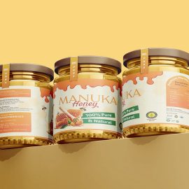Manuka طراحی بسته بندی عسل