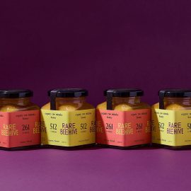 Rare Beehive طراحی بسته بندی عسل