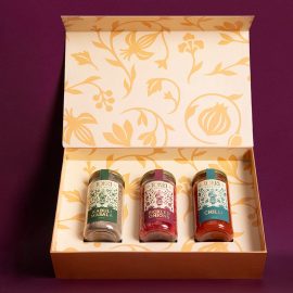 طراحی بسته بندی ادویه جات ، باکس هدیه ادویه Tokri