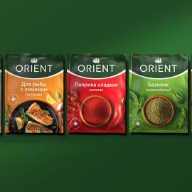 طراحی ساشه ادویه جات Orient