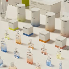 طراحی بسته بندی عطر و ادکلن ROSA BONHEUR Perfume Brand