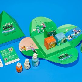 طراحی بسته بندی محصولات بهداشتی کودک INNISFREE
