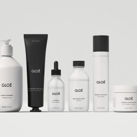 طراحی بسته بندی محصولات مراقبت از پوست GLOE