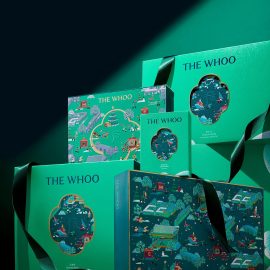 طراحی بسته بندی پکیج لوازم آرایشی و بهداشتی کشور چین The Whoor Royal